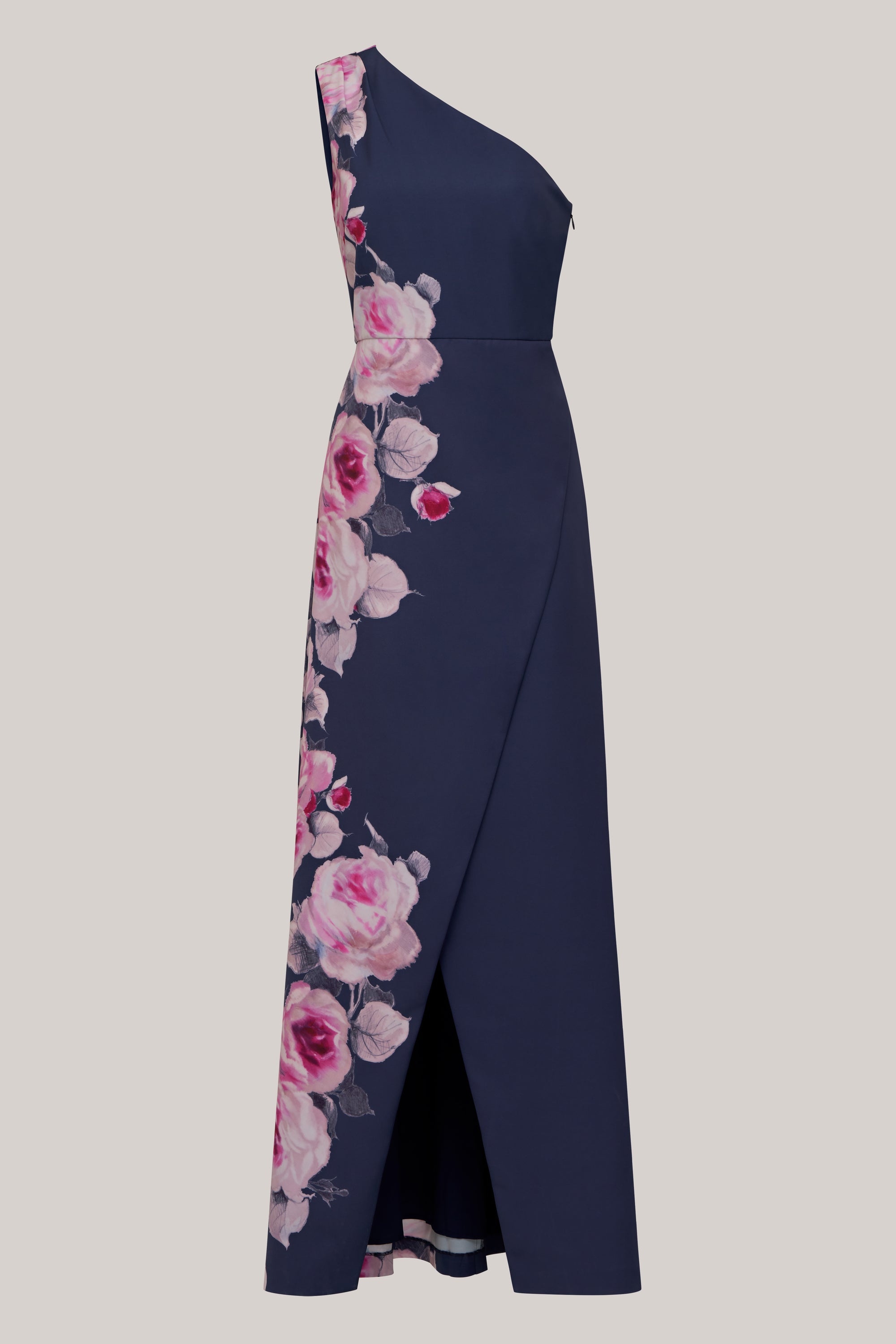 kay unger one shoulder dress Normani Walk Thru Gown Kay Unger