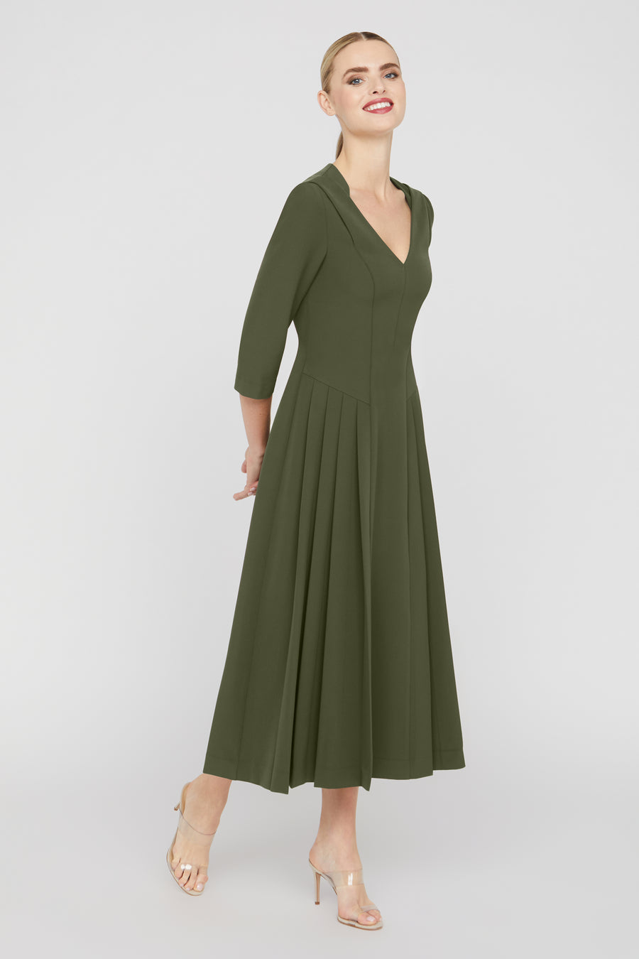 Enola Tea Length Dress