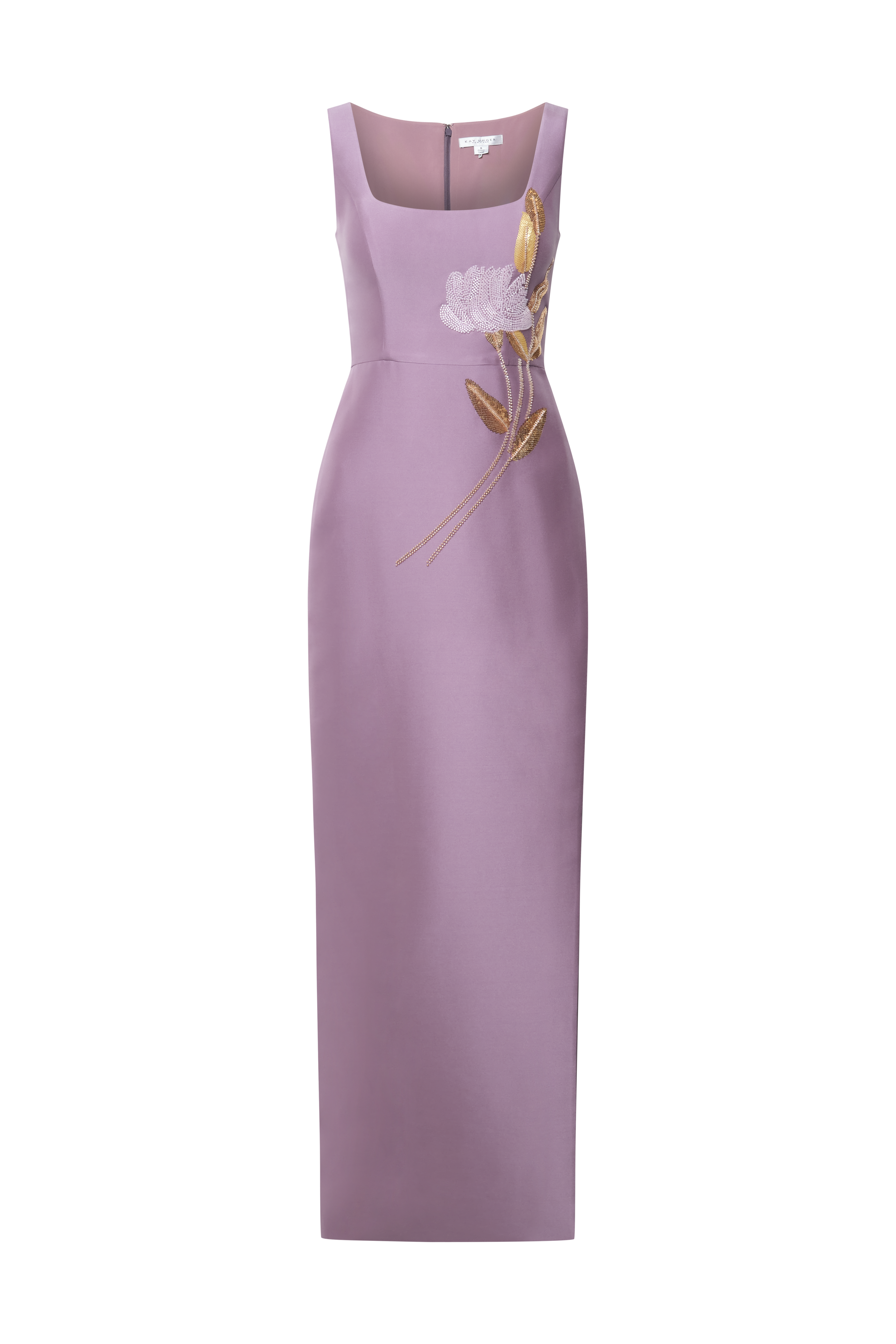 Paloma Embellished Column Gown