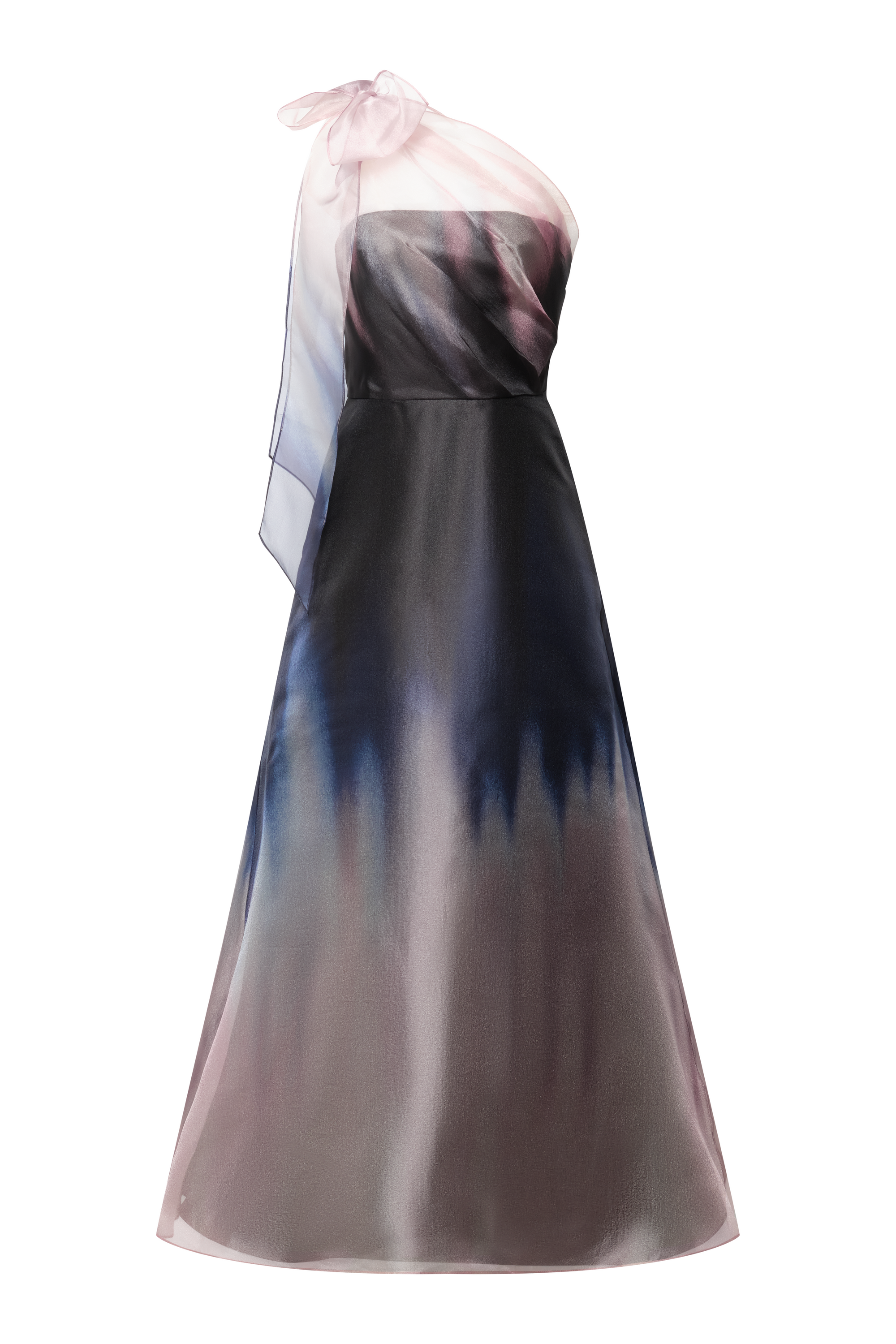 kay unger one shoulder dress Kay Unger Women's Daisy Gown - Blue - Size 2