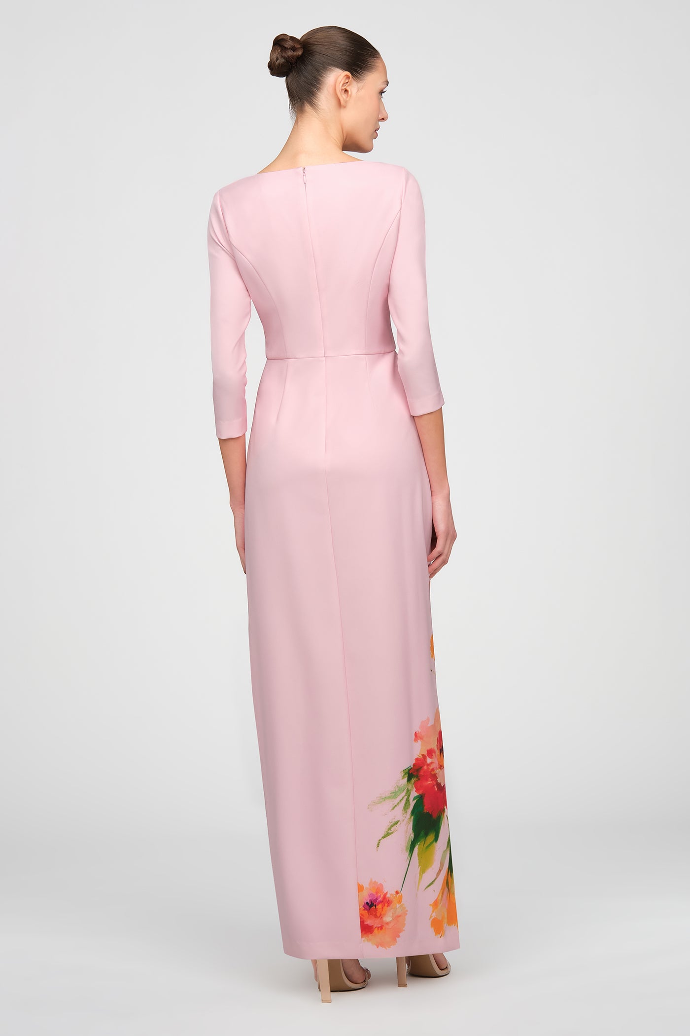 Magnolia Column Gown