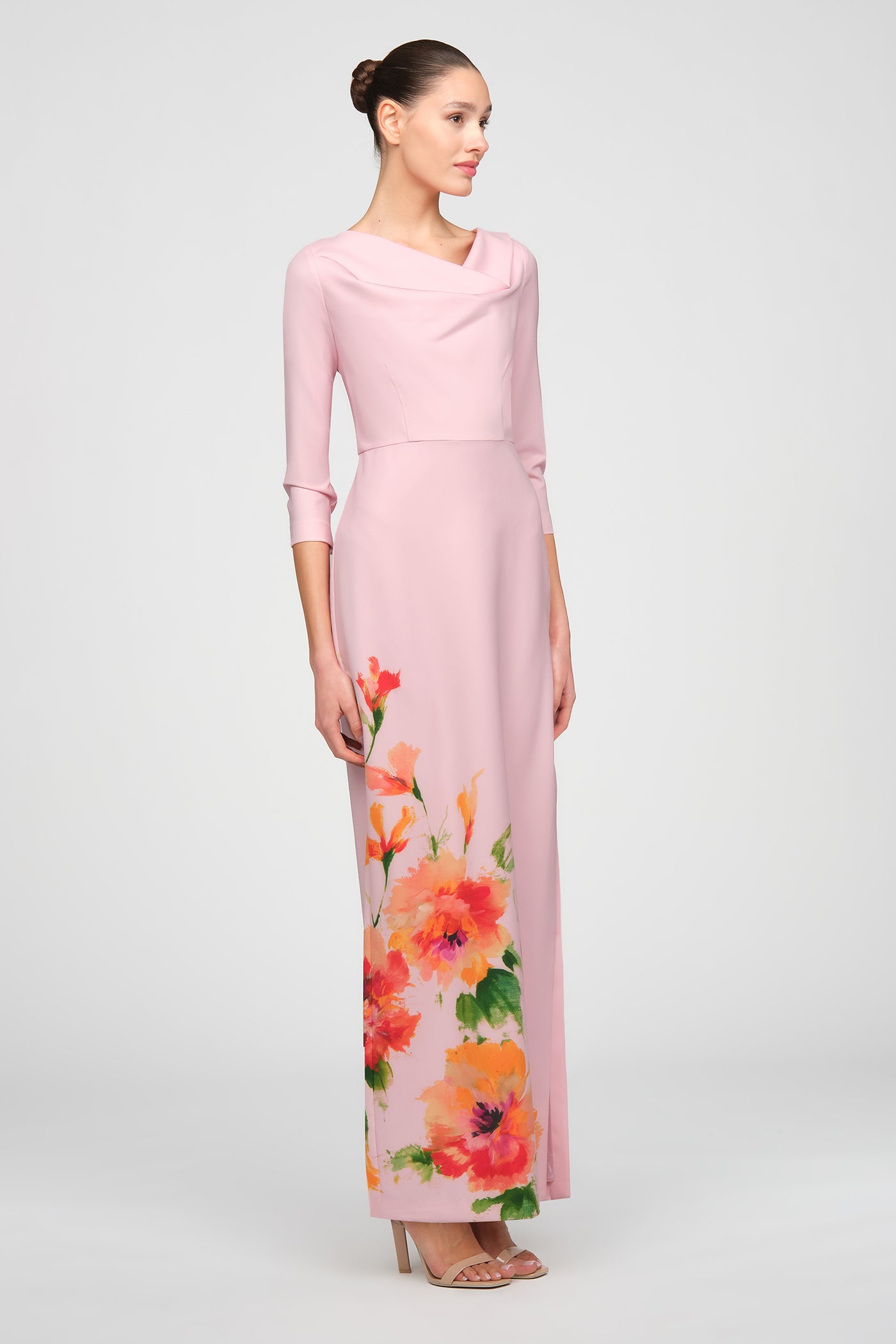 Magnolia Column Gown