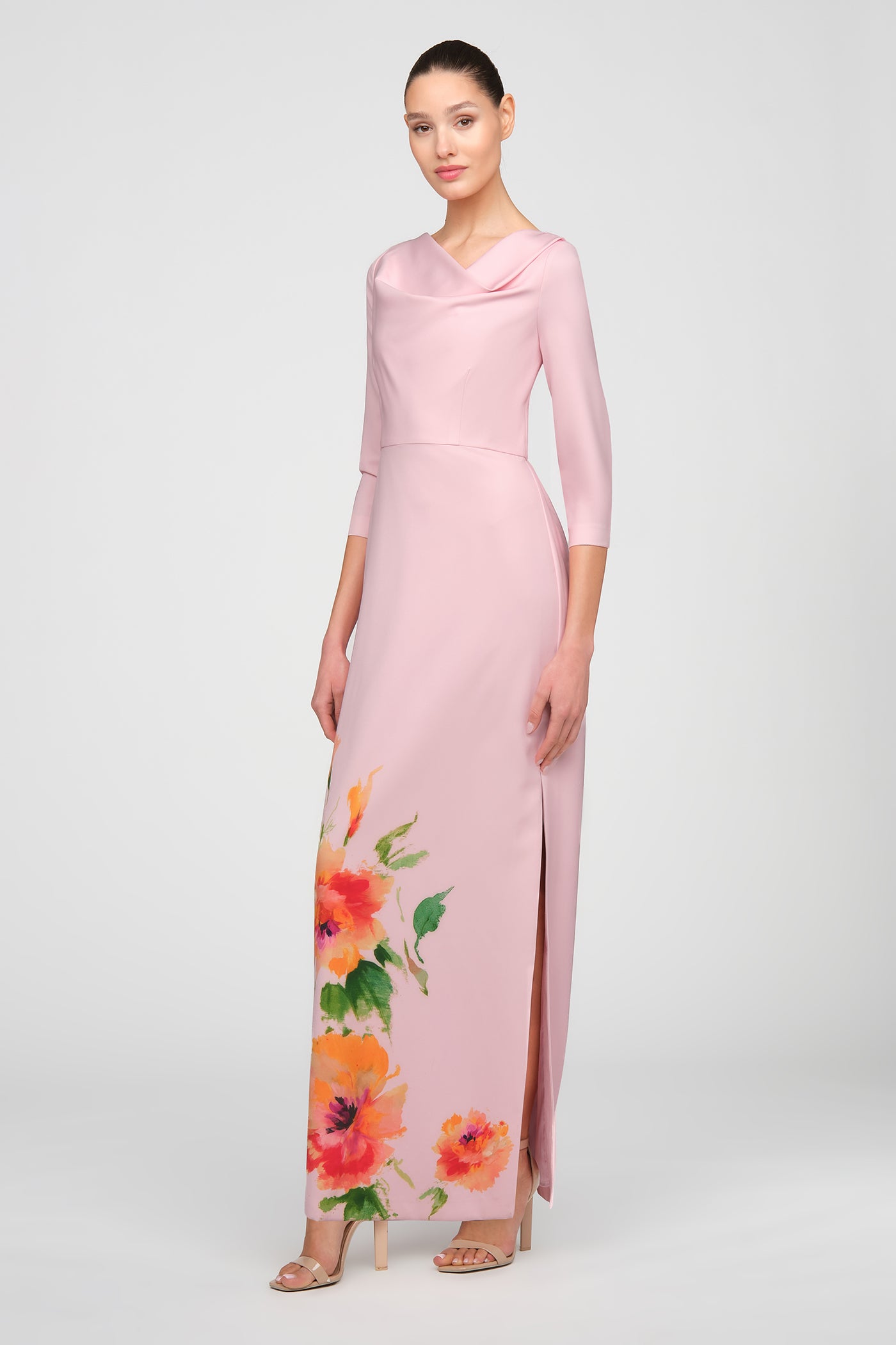 Magnolia Column Gown