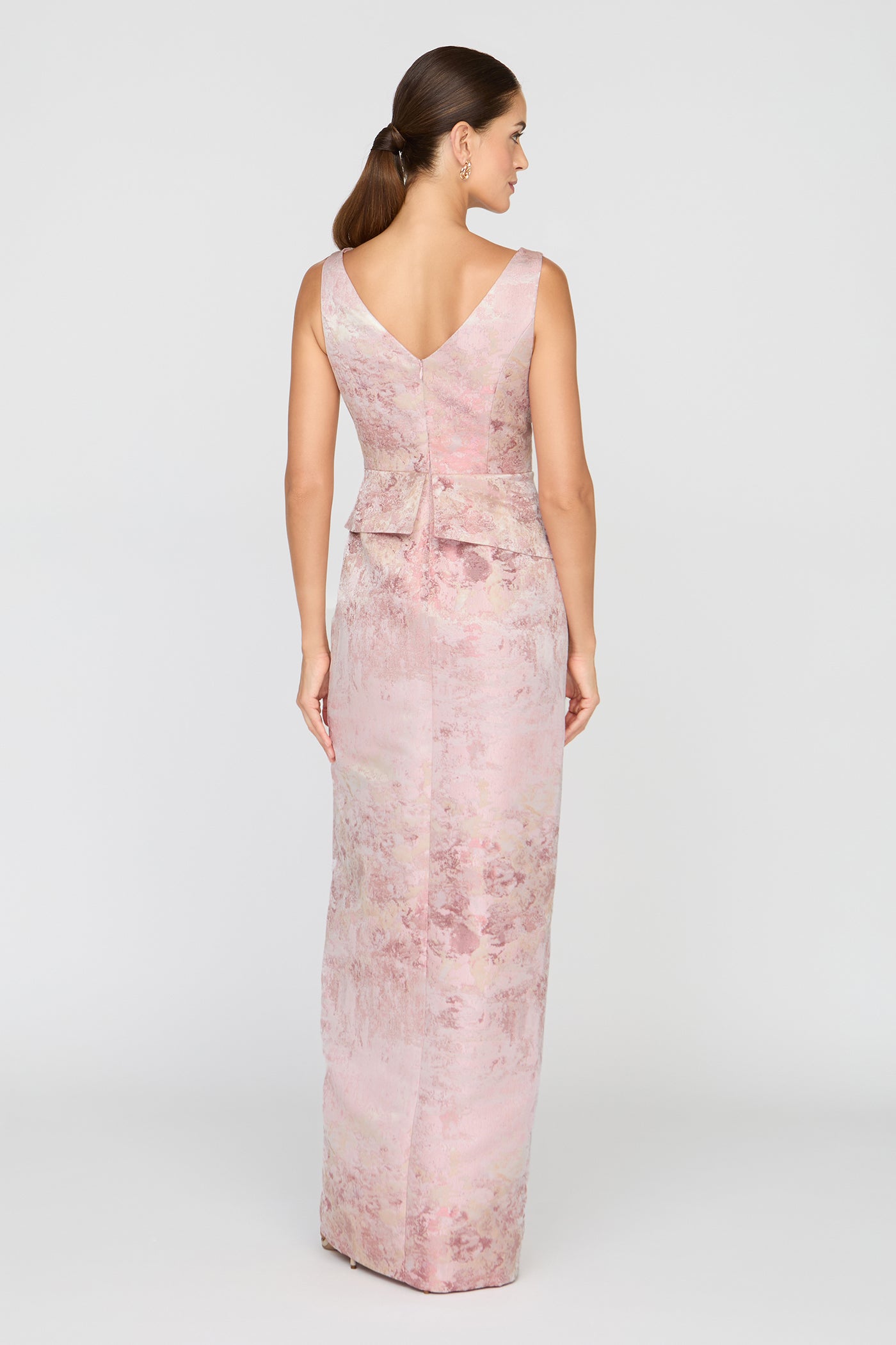 Luciana Column Gown