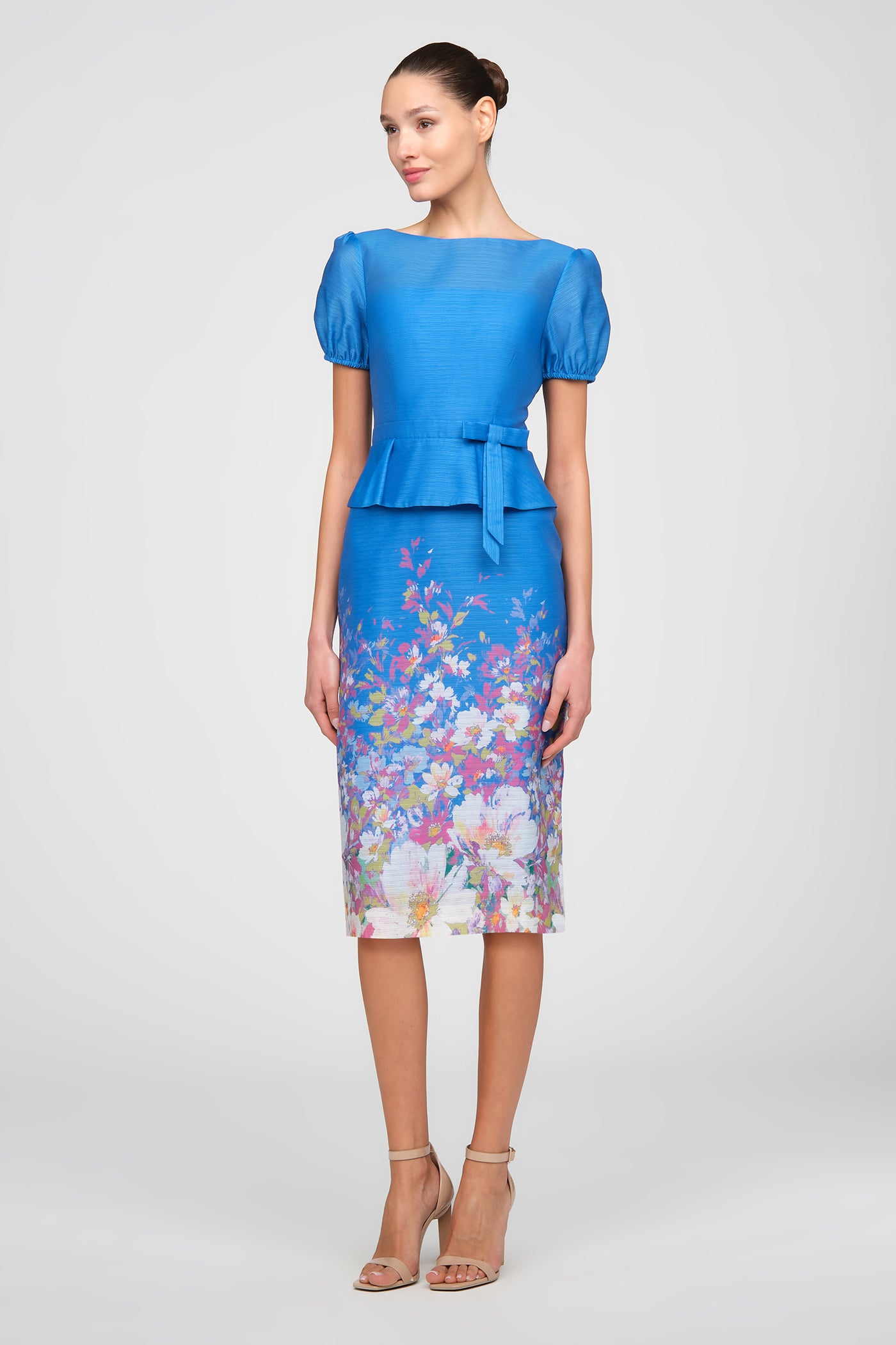 print cocktail dress Women's Sounds Like Fun Green Lemon Cotton Denim Mini | Size: L this piece showcases a playful yet polished vibe Andrea & Leo Couture A1347