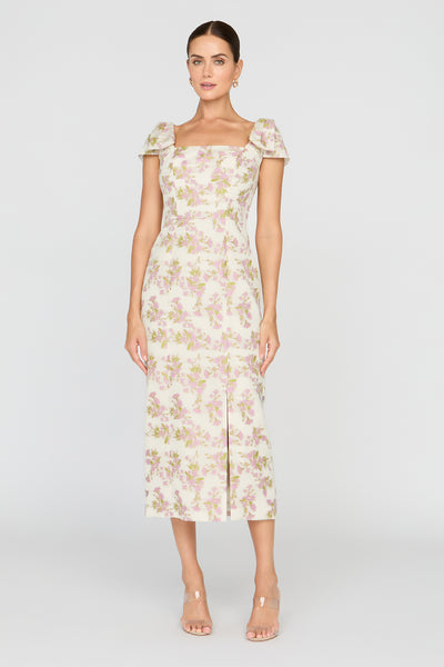 Arianna Tea Length Dress  Kay Unger