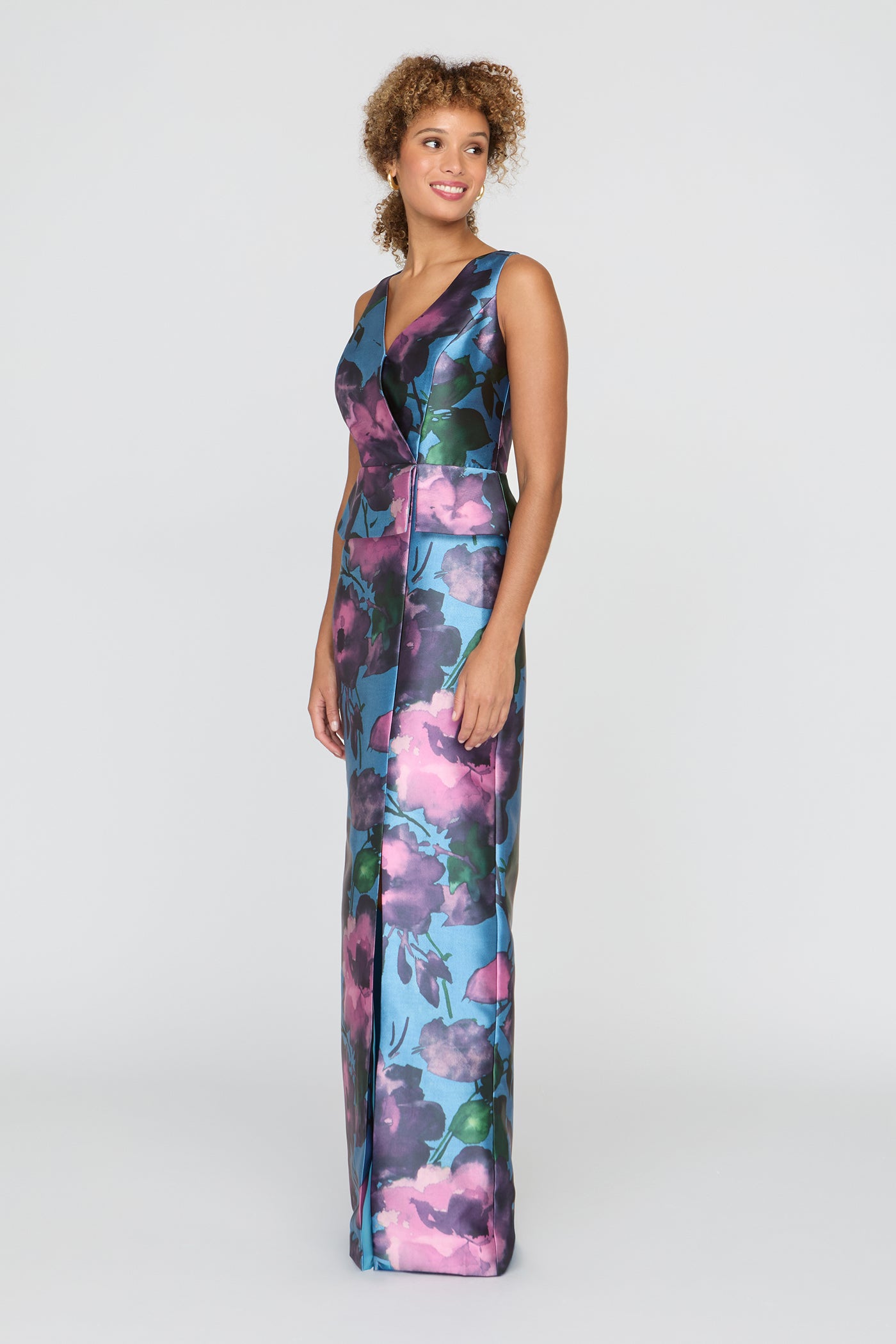 Celeste Column Gown