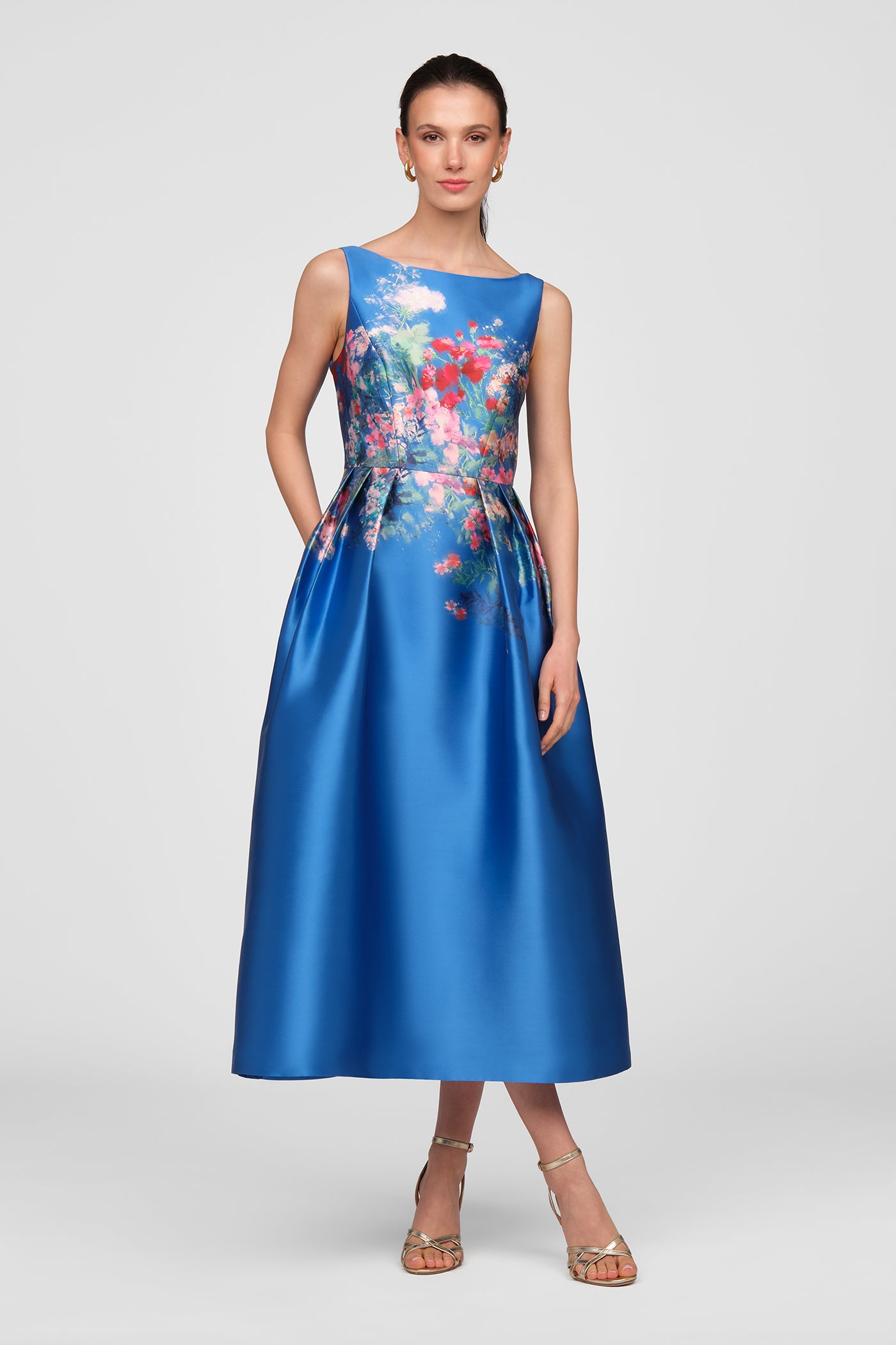 Dina Tea Length Dress