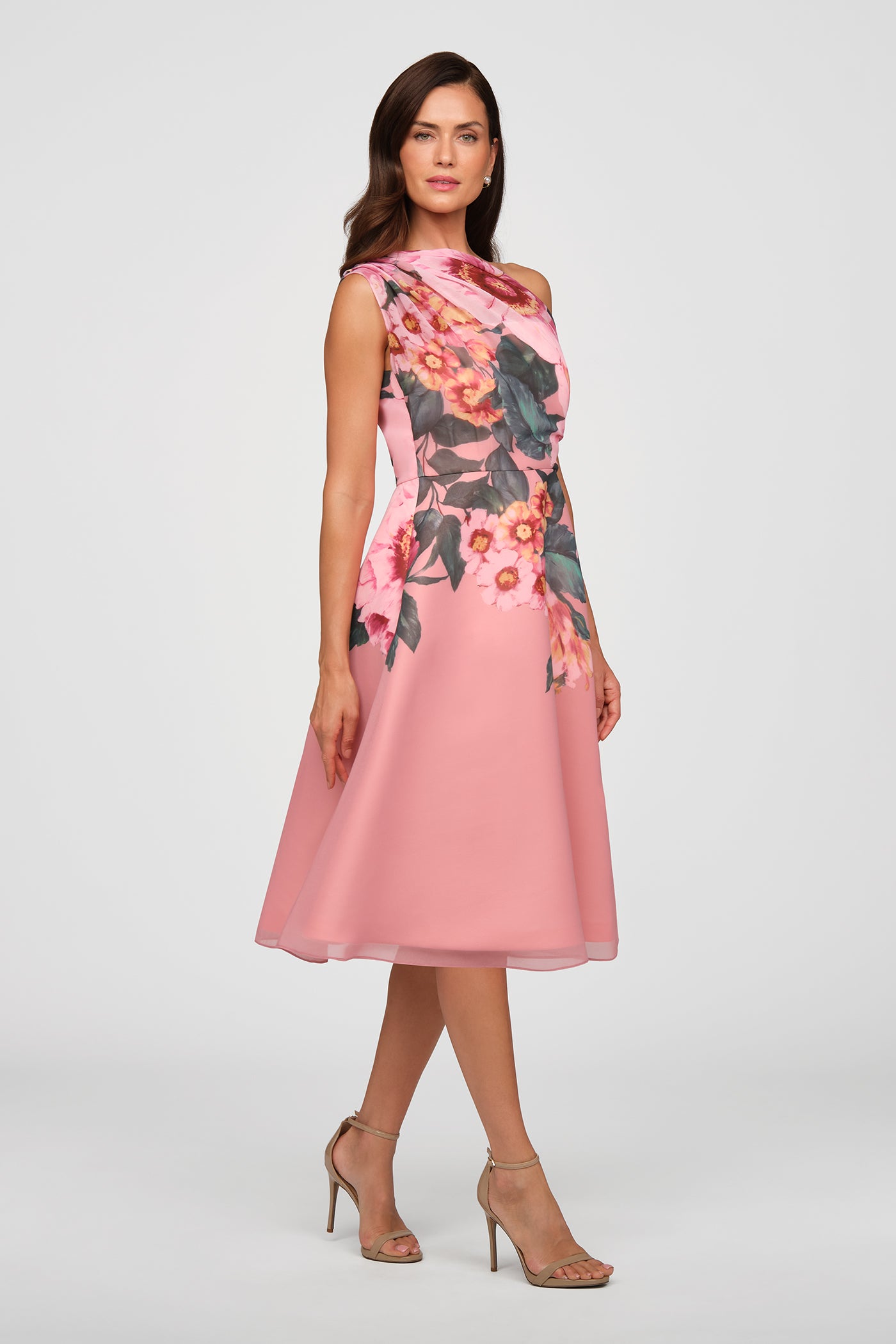 katheryn floral midi dress Francesca's Katheryn Floral Midi Dress Navy