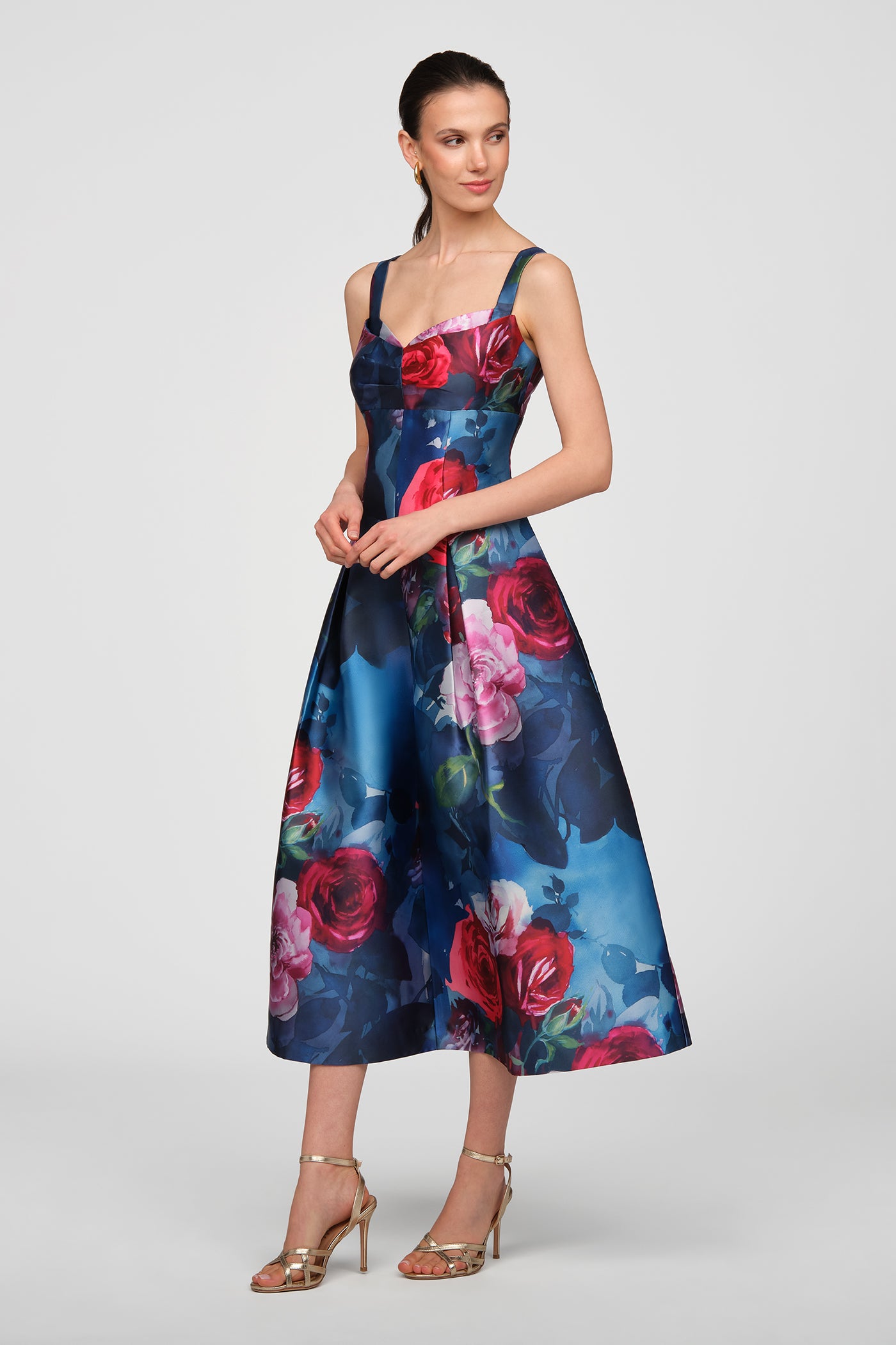 Adria Tea Length Dress