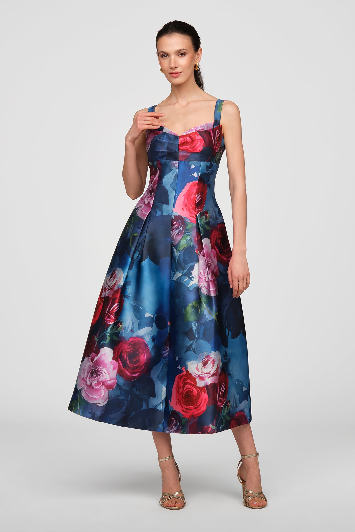 Adria Tea Length Dress