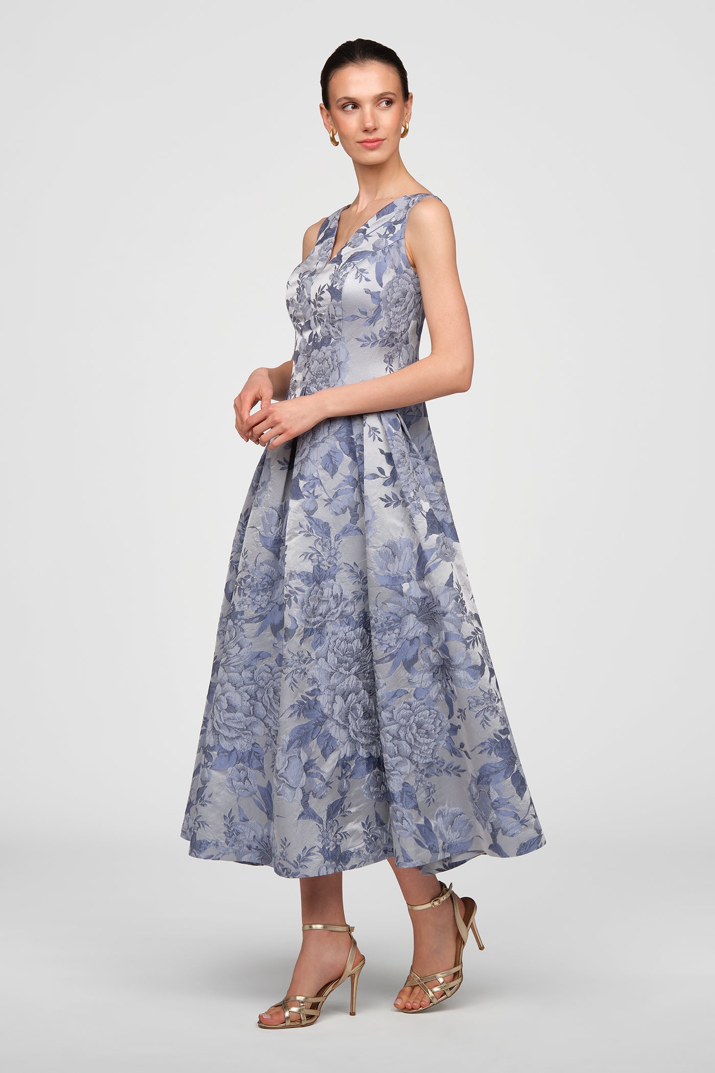 Lysandra Tea Length Dress