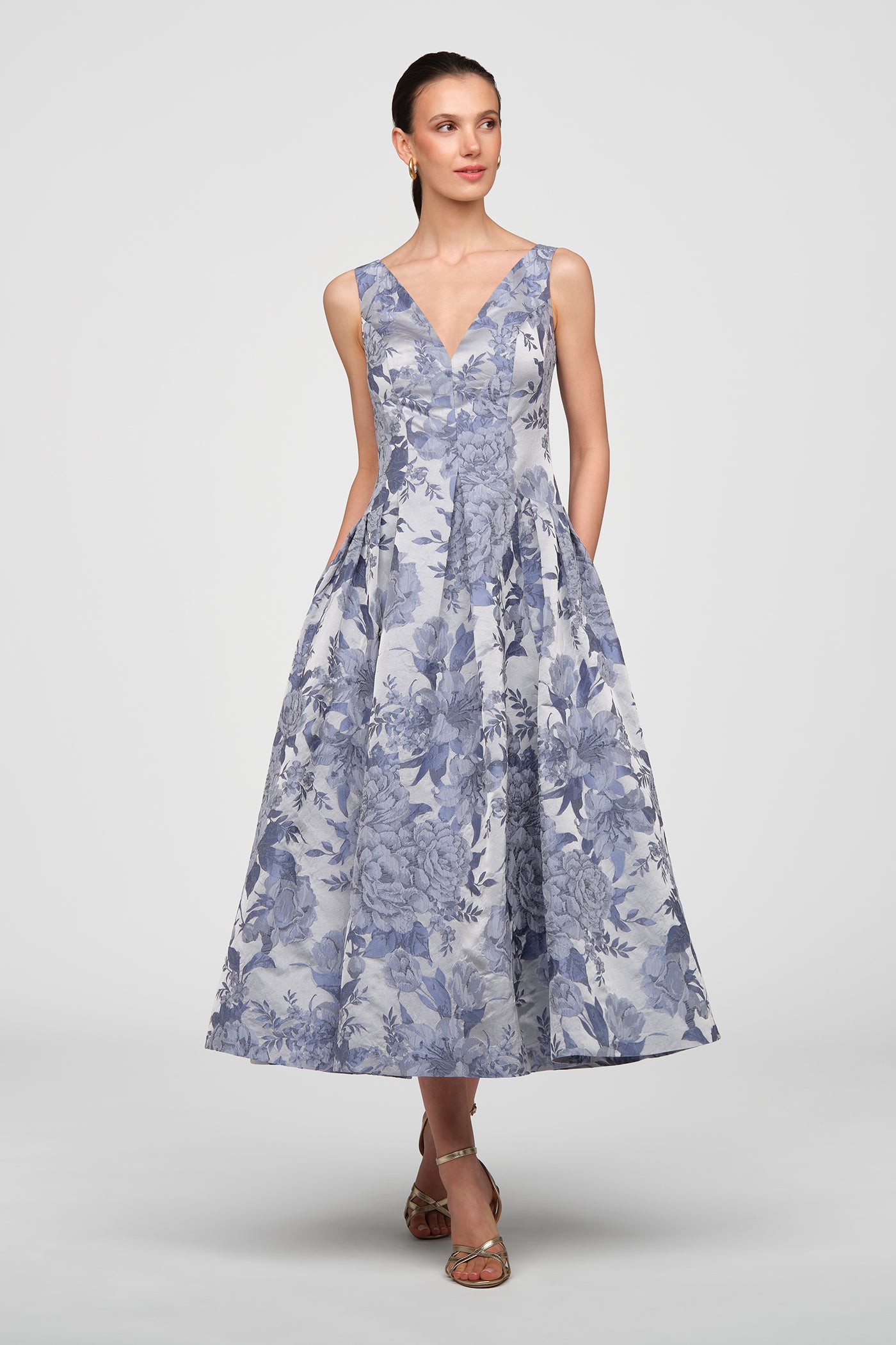 Lysandra Tea Length Dress