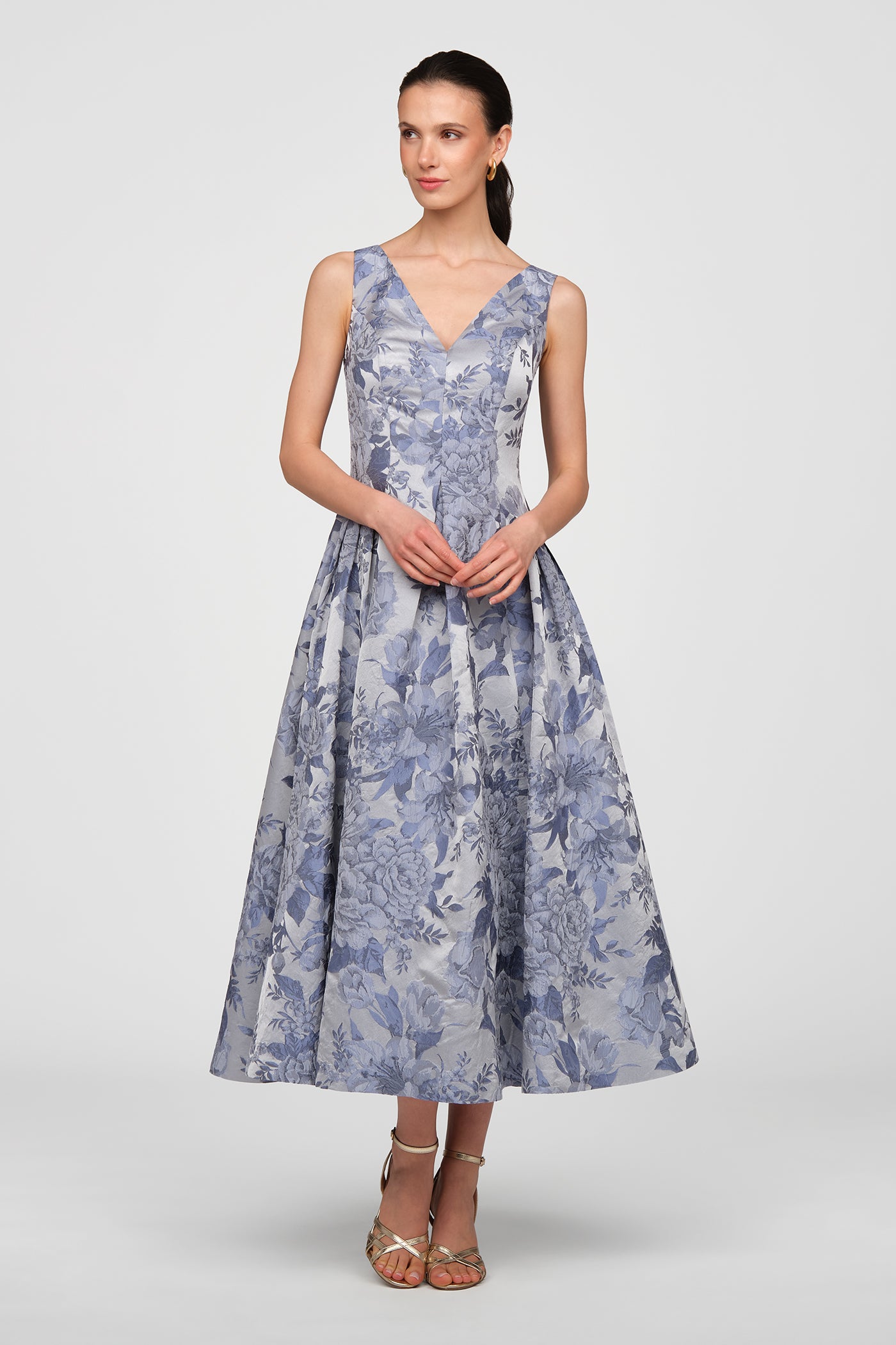 Lysandra Tea Length Dress