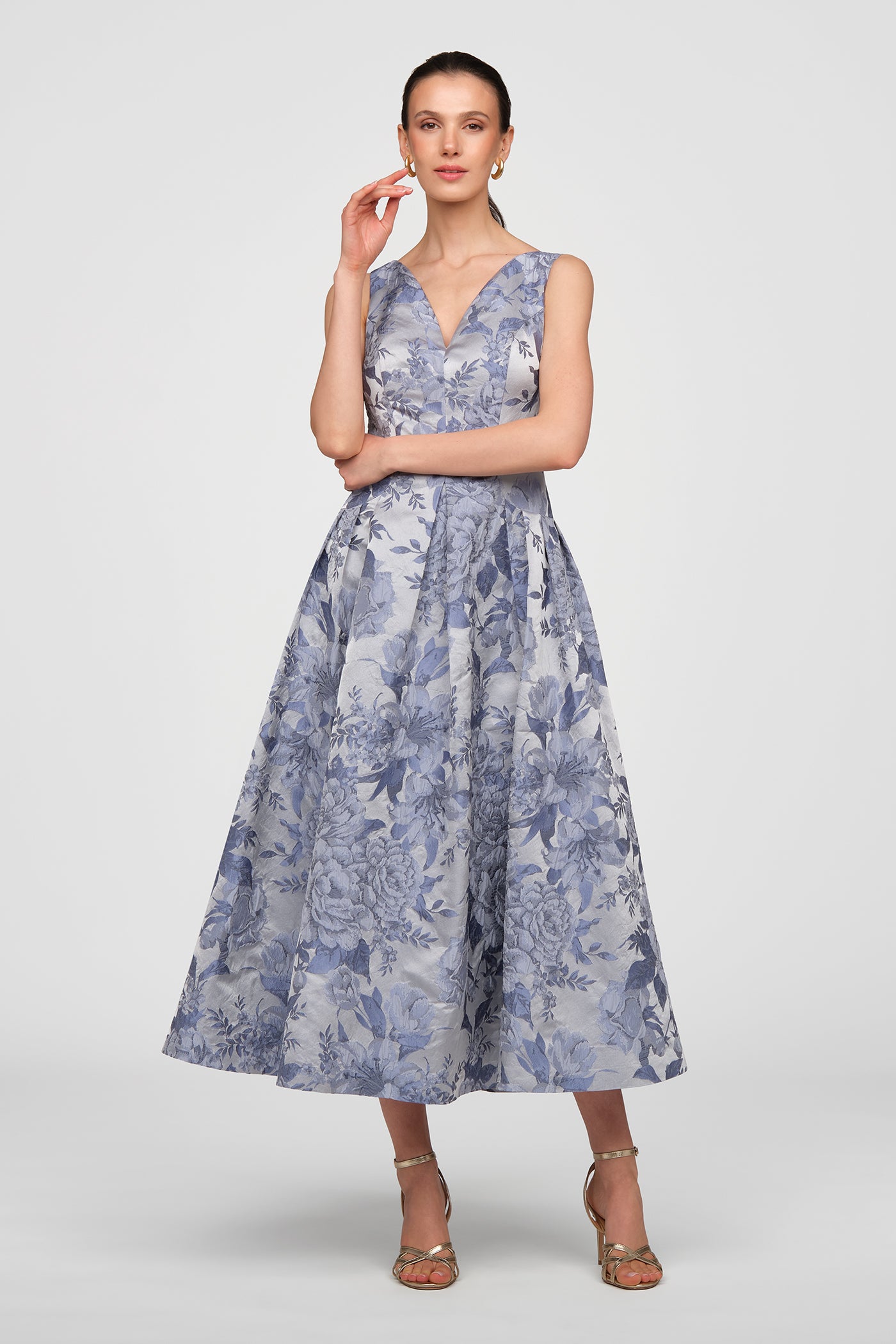 Lysandra Tea Length Dress