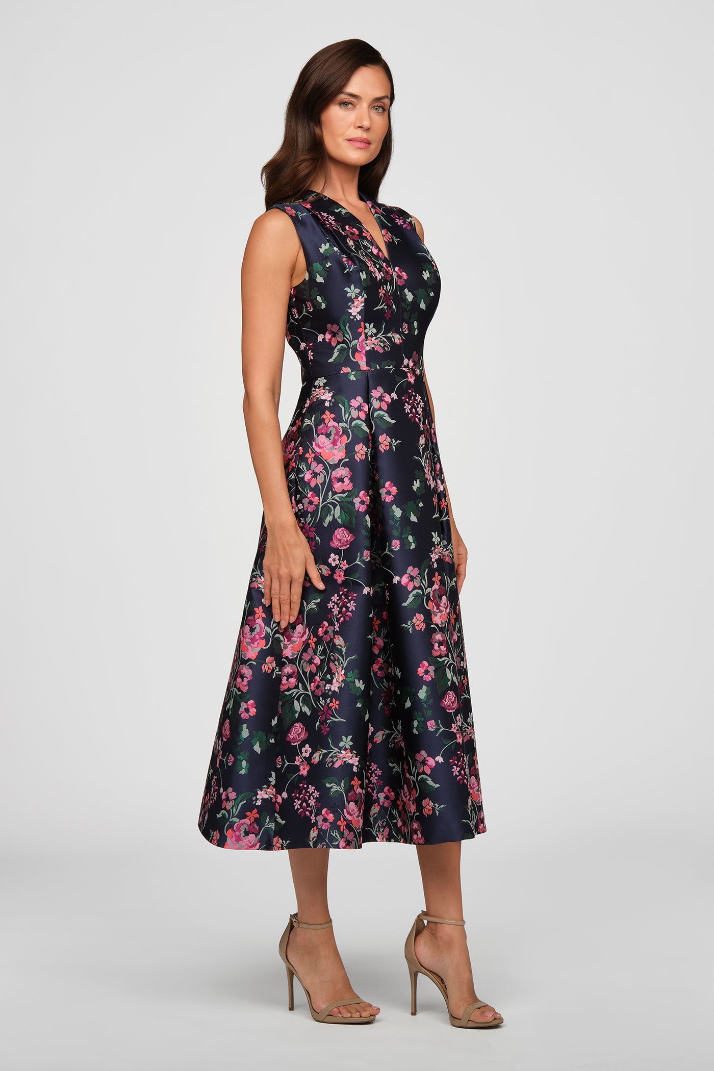 Rhea Tea Length Dress