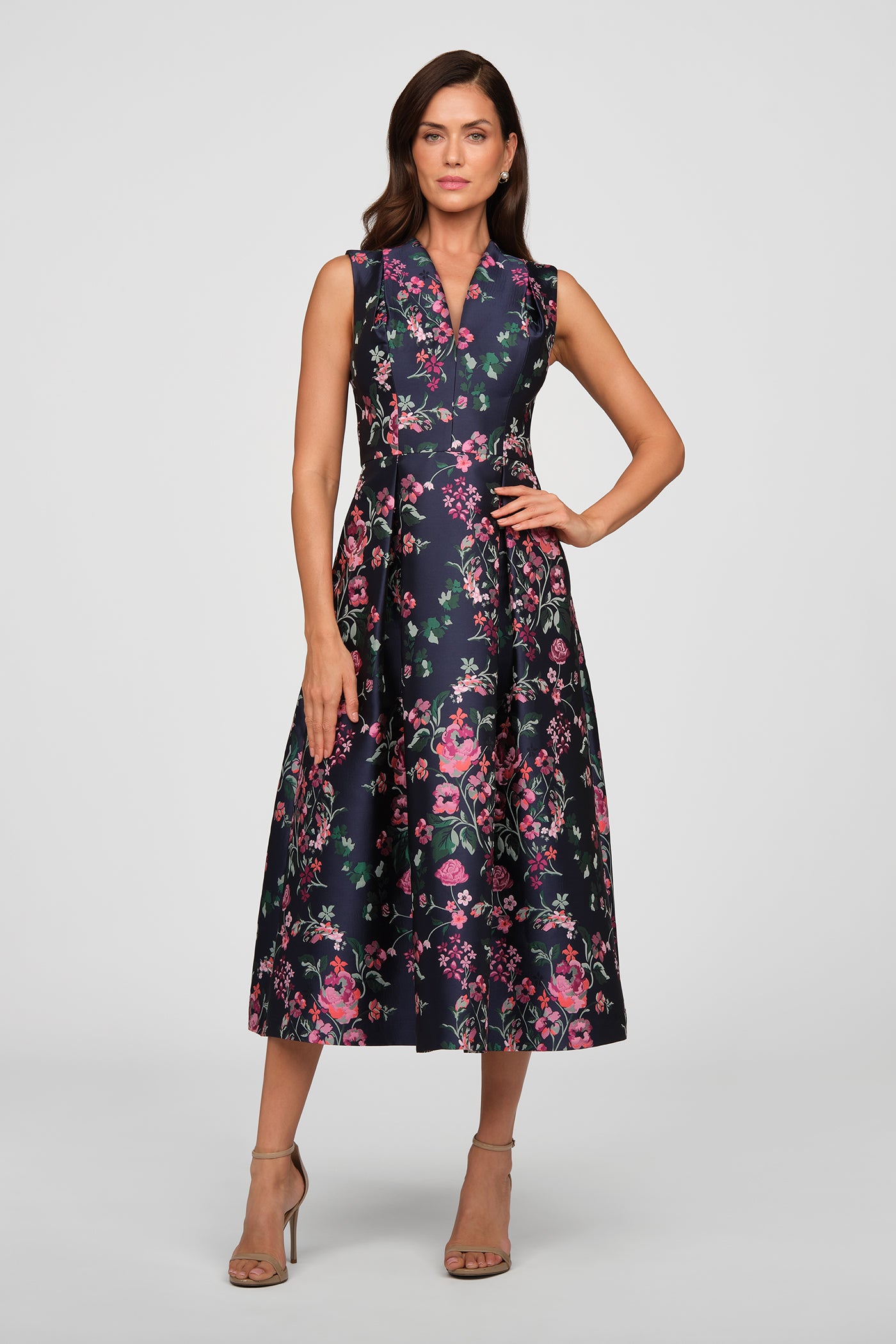 Rhea Tea Length Dress