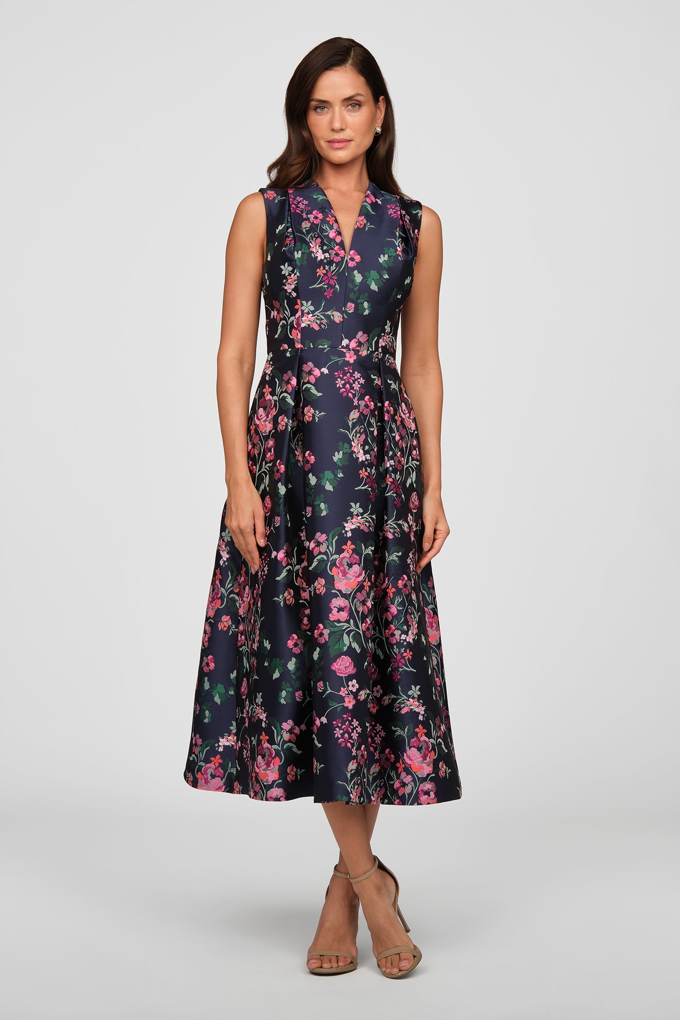 Rhea Tea Length Dress
