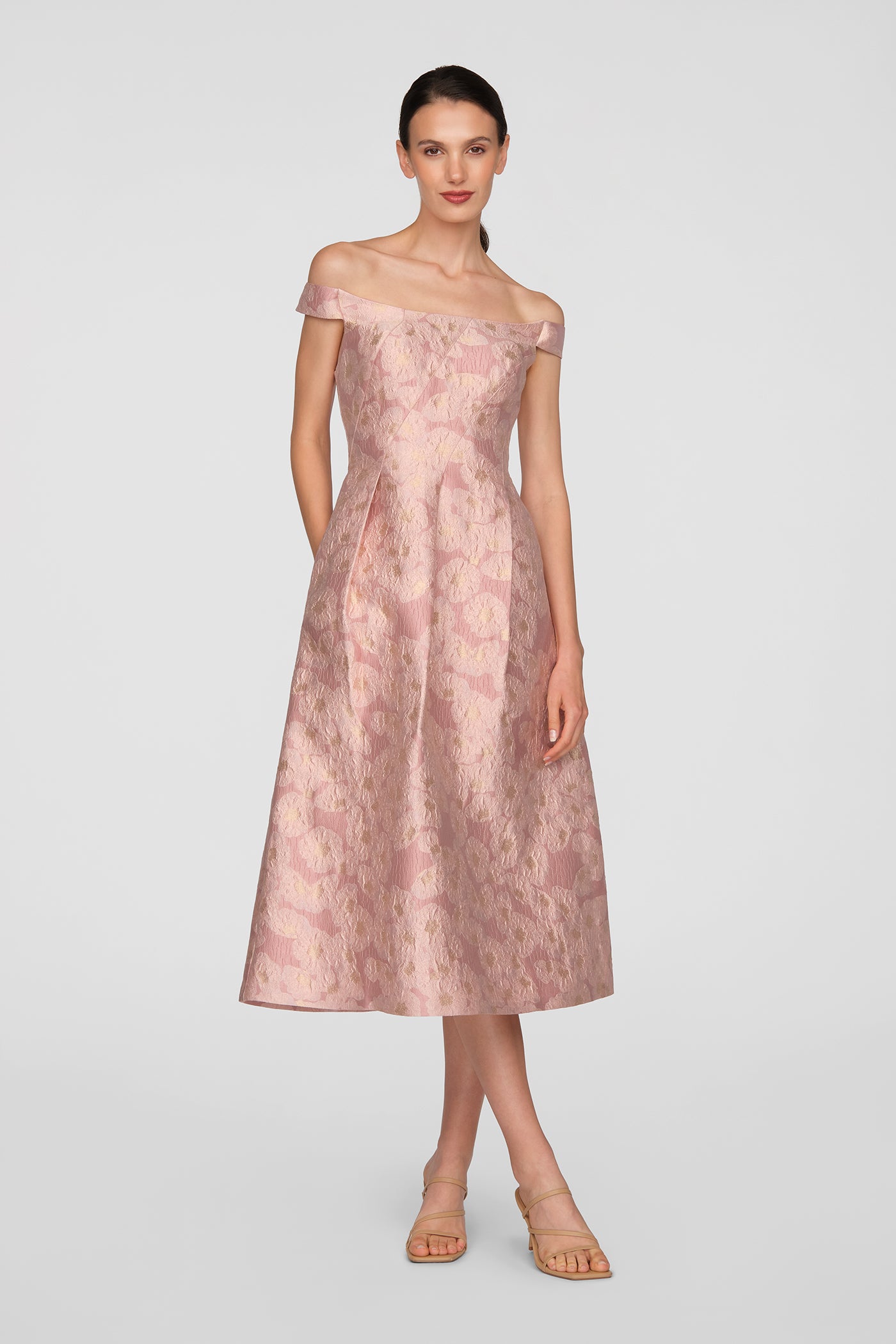 Alina Tea Length Dress