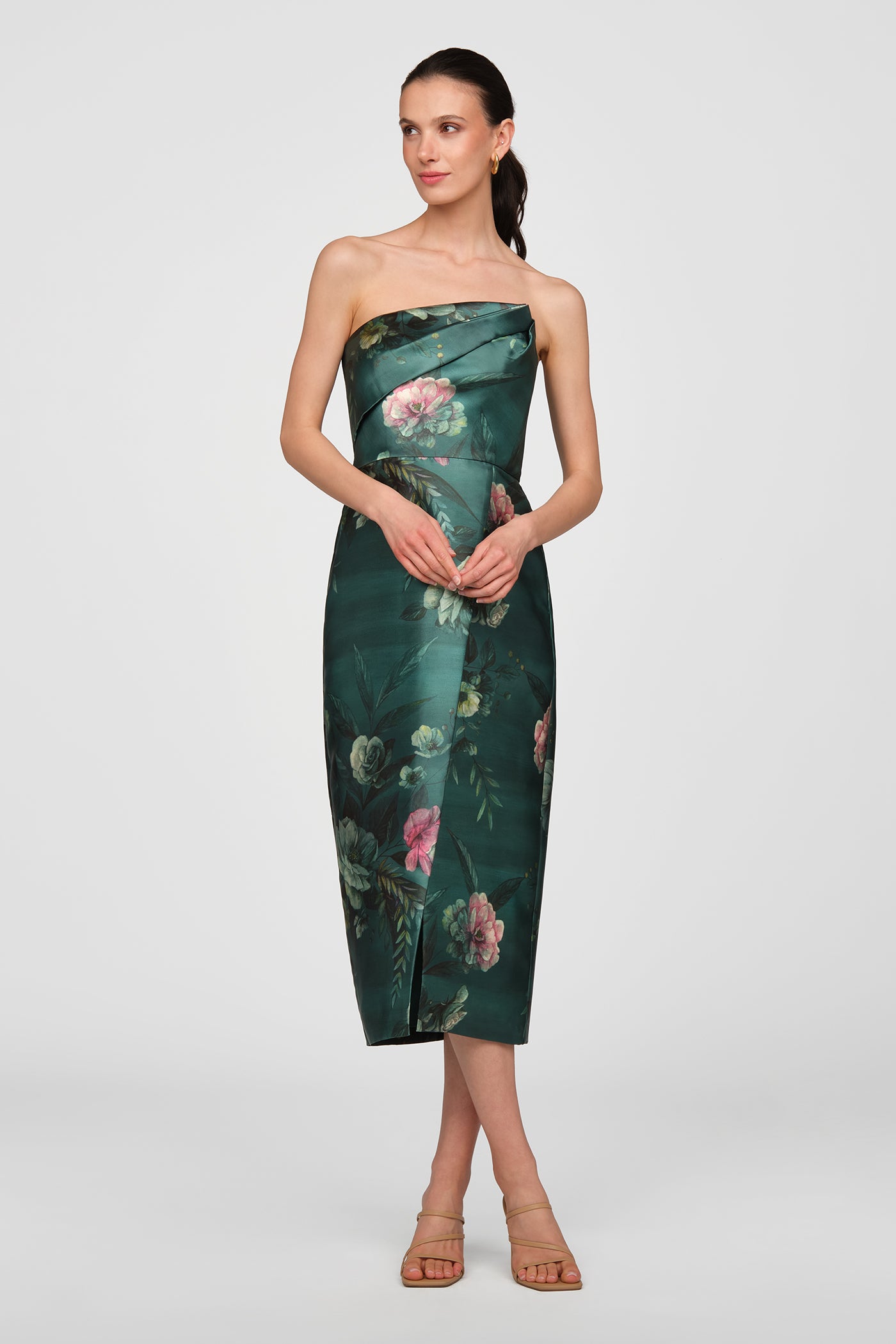 Amelie Tea Length Dress – Kay Unger