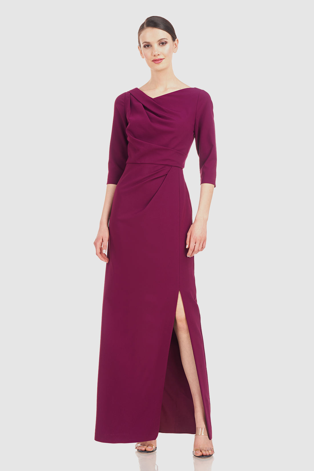 pink midi dresses for women Charmed Me Ribbed Knit Midi Dress Hot Pink
