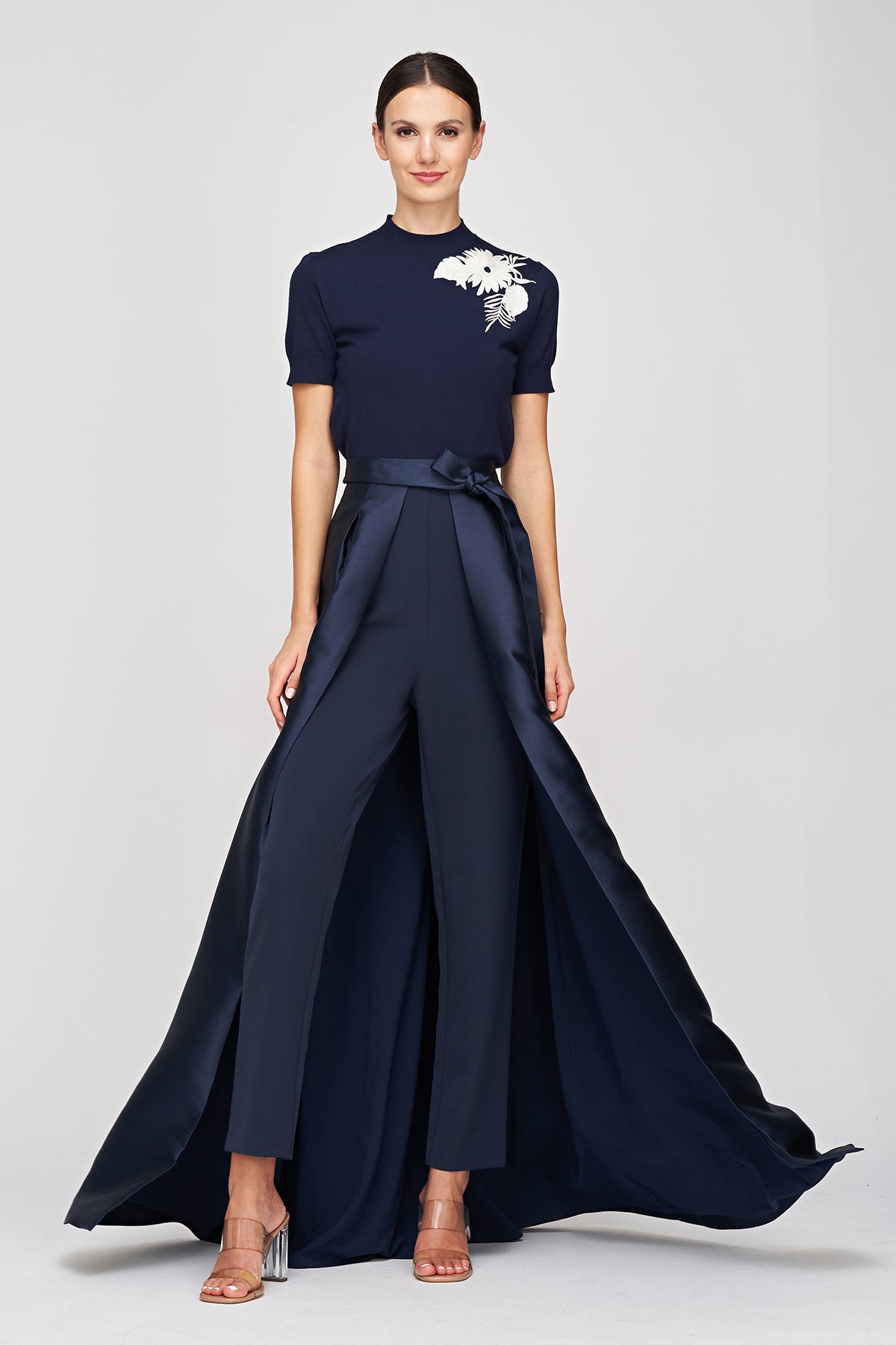 cigarette pants with skirt Verona Pant With Skirt Overlay – Kay Unger cigarette pants with skirt Verona Pant With Skirt Overlay – Kay Unger