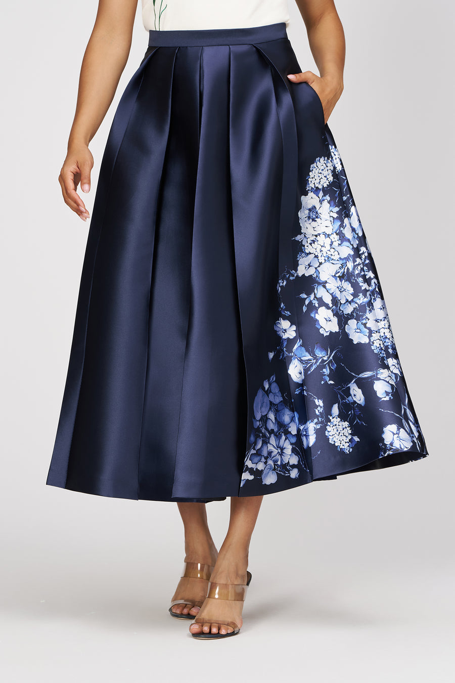 Beatrice Tea Length Skirt