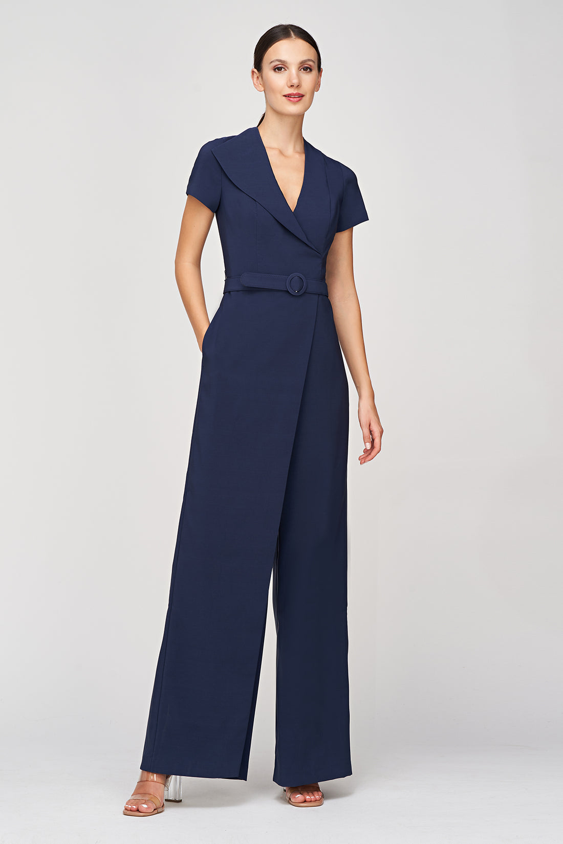 Ezra Walk Thru Jumpsuit – Kay Unger