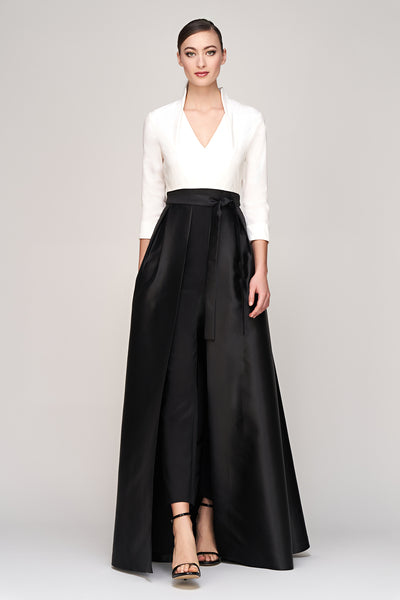 ワンピース OFF WHITE Women Mid Skirts OWHI055C99KNI001 1001 black Off-White - Pleated asymmetrical skirt black - The Corner