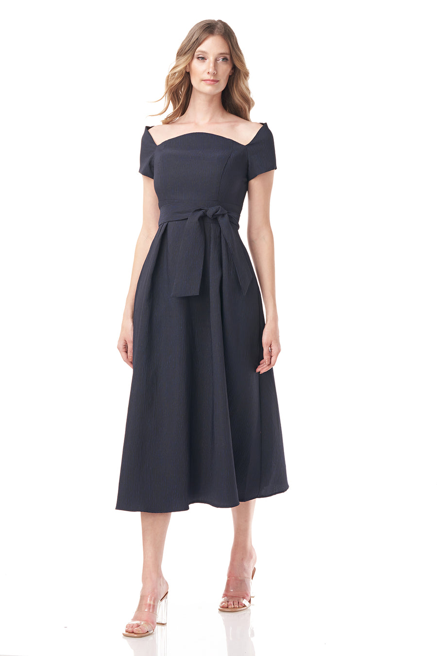 Francesca Tea Length Dress – Kay Unger