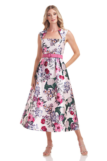 Alma Tea Length Dress