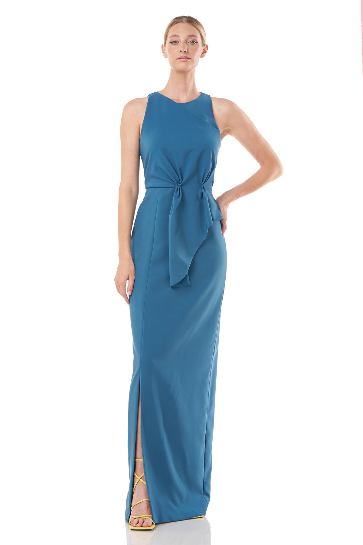 Megan Column Gown – Kay Unger