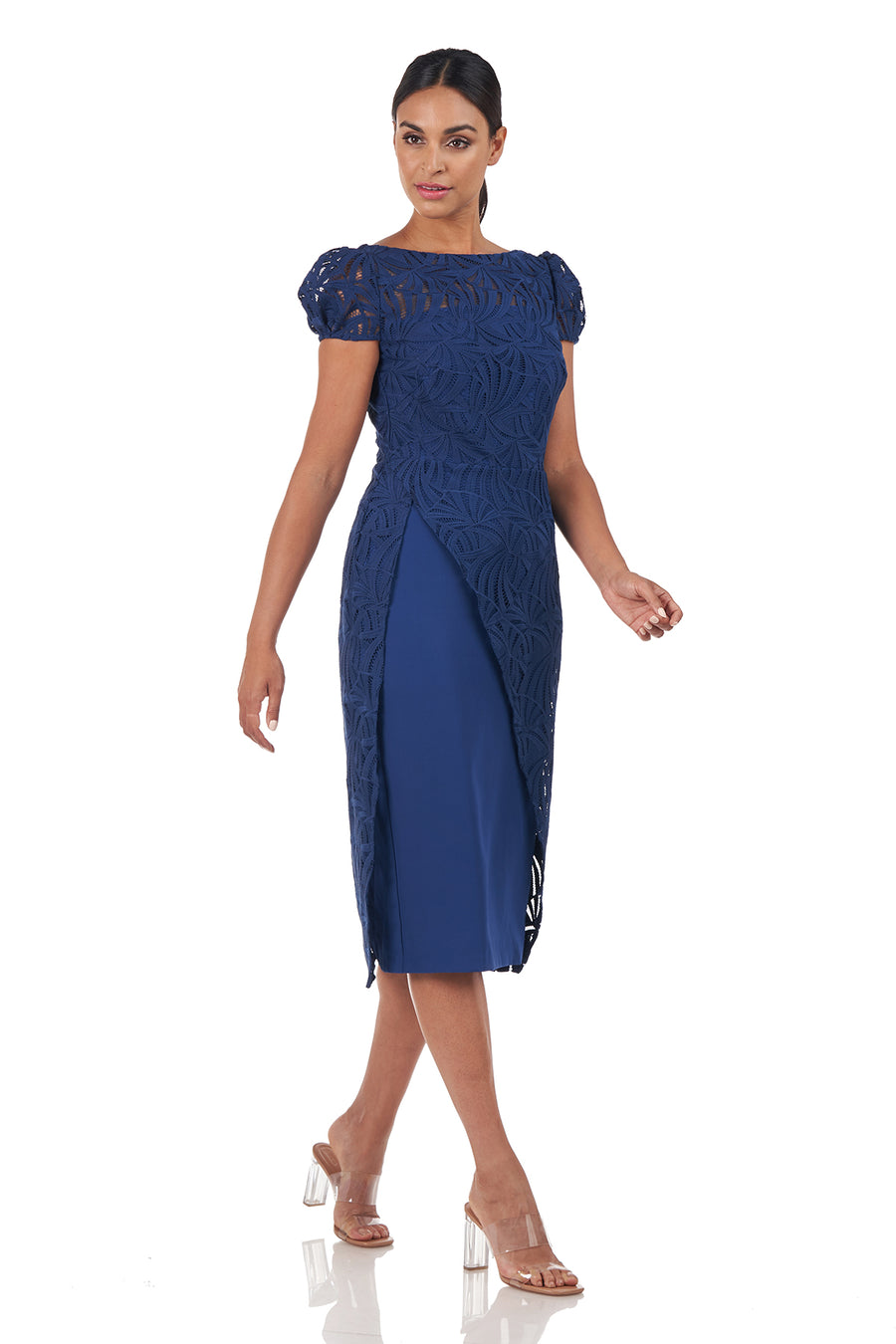 Zelda Lace Midi Dress