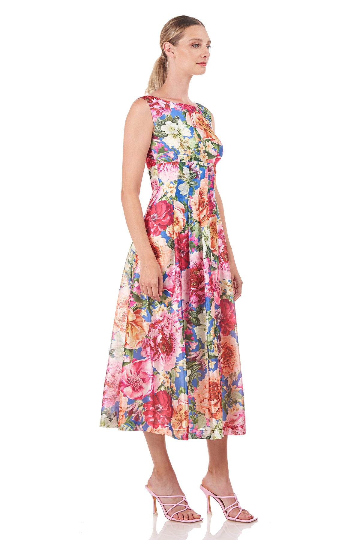 Harriet Tea Length Dress – Kay Unger