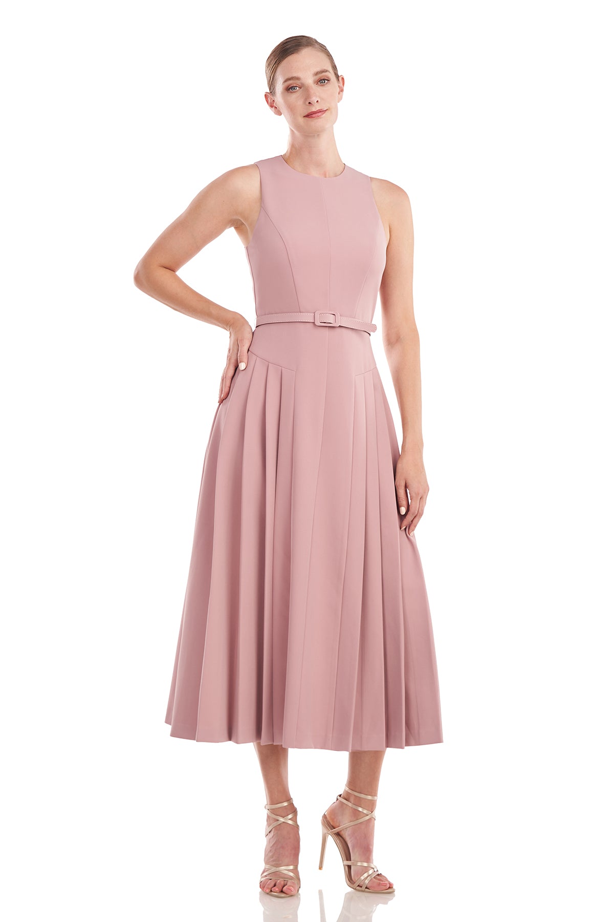 Leora Tea Length Dress