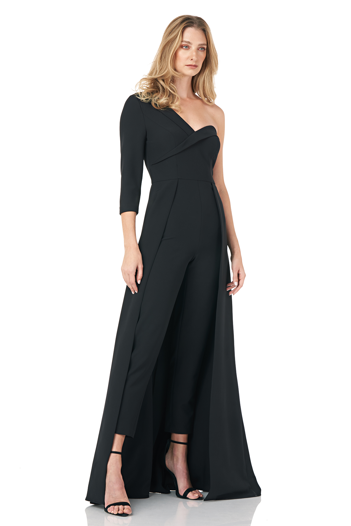 Crepe Walk Thru Jumpsuit – Kay Unger