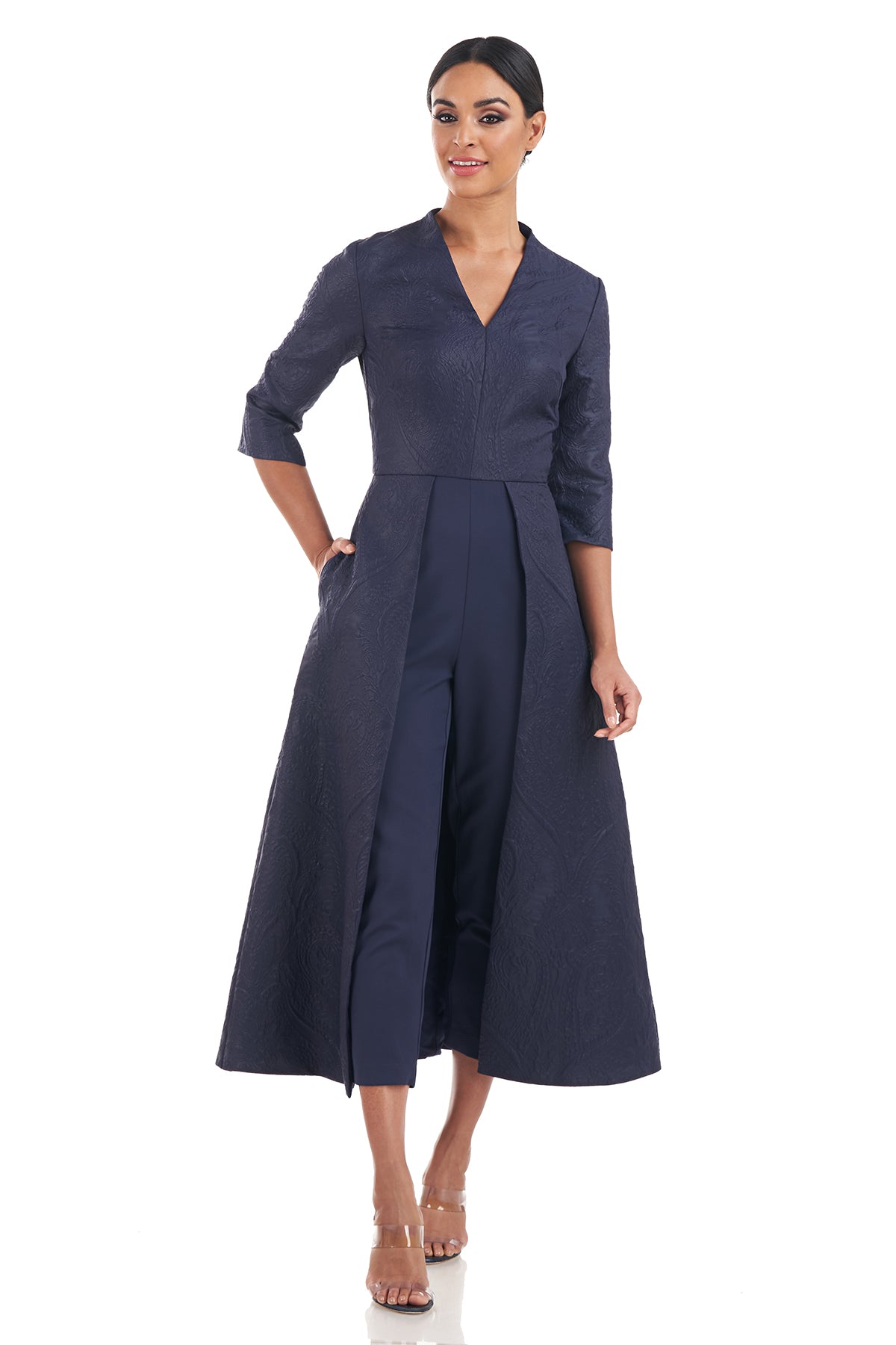 Rhodes Walk Thru Jumpsuit Kay Unger